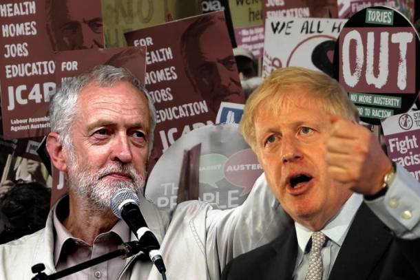 Storbritannia: Boris out! Corbyn in!