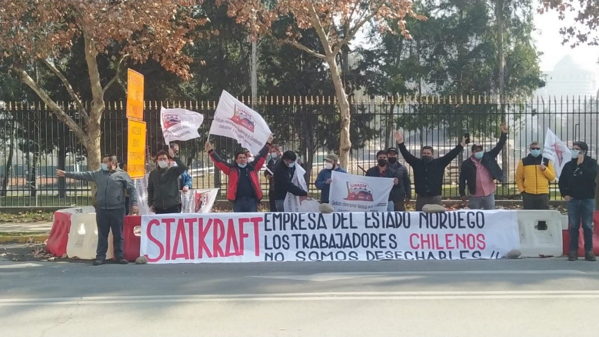 Statkraft: Chilenske arbeidere vil ikke la seg kues!
